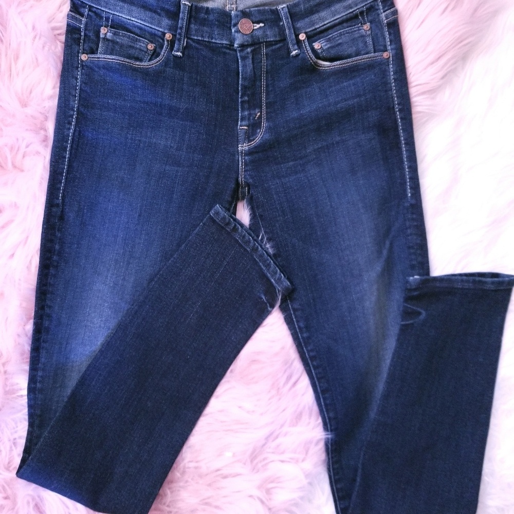 Mother The looker Skinny Jeans in Here Kitty Kitty